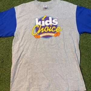 90s Nickelodeon Kids Choice grey t-shirt Size XL #kidcore